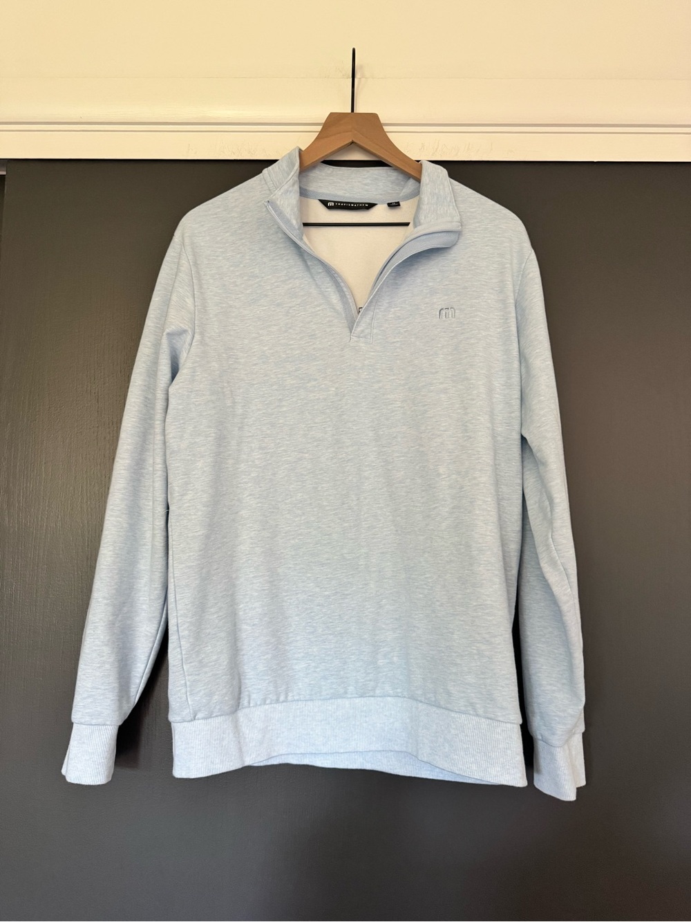 Travis Matthew Cloud Quarter Zip sz M